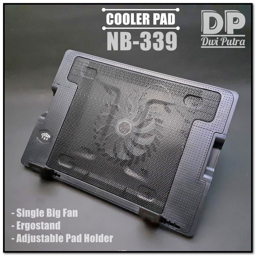 COOLING PAD NB-339 // BIG FAN USB // COOLER PAD PENDINGIN LAPTOP // NB339