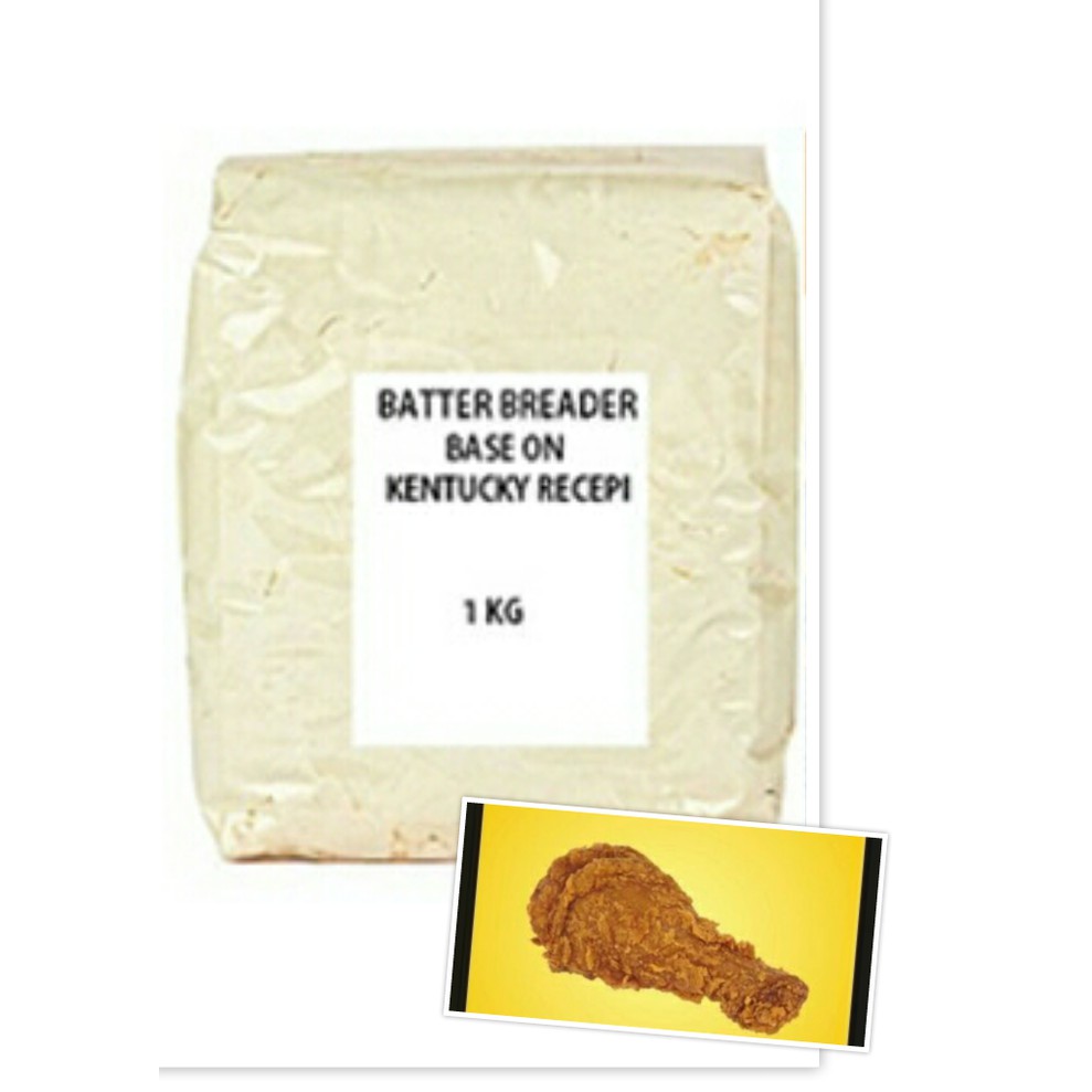 

Fried Chicken 1kg / Tepung kentuky / Batter breader