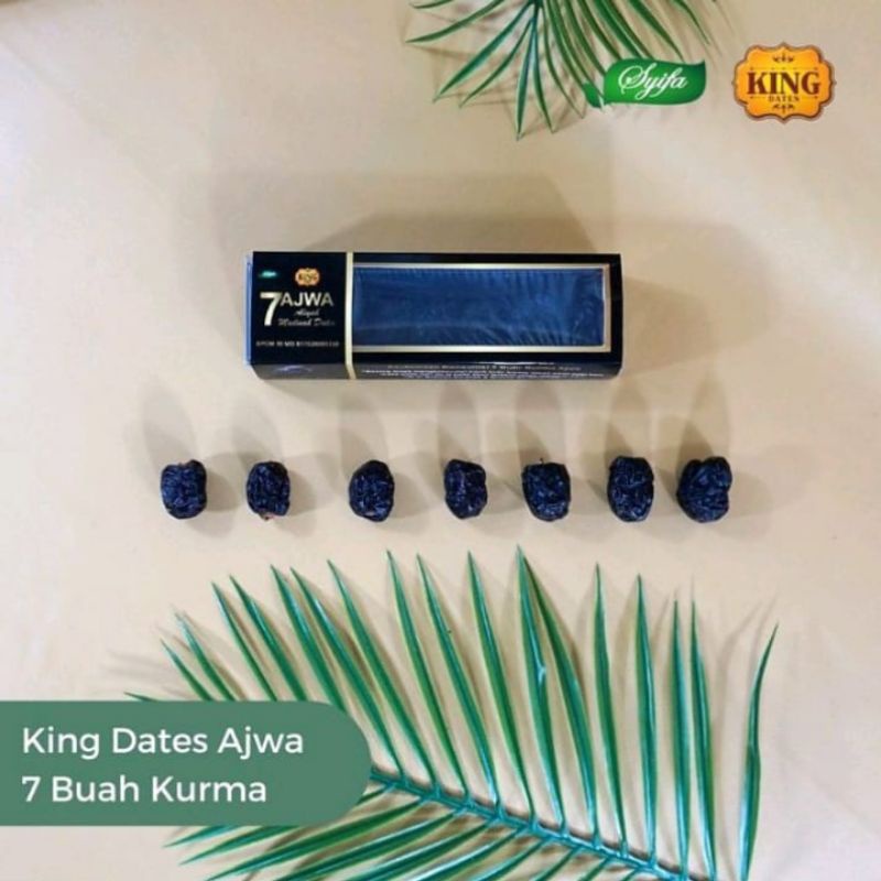 KING DATES AJWA 7 BUAH KURMA AJWA SETIAP PAGI