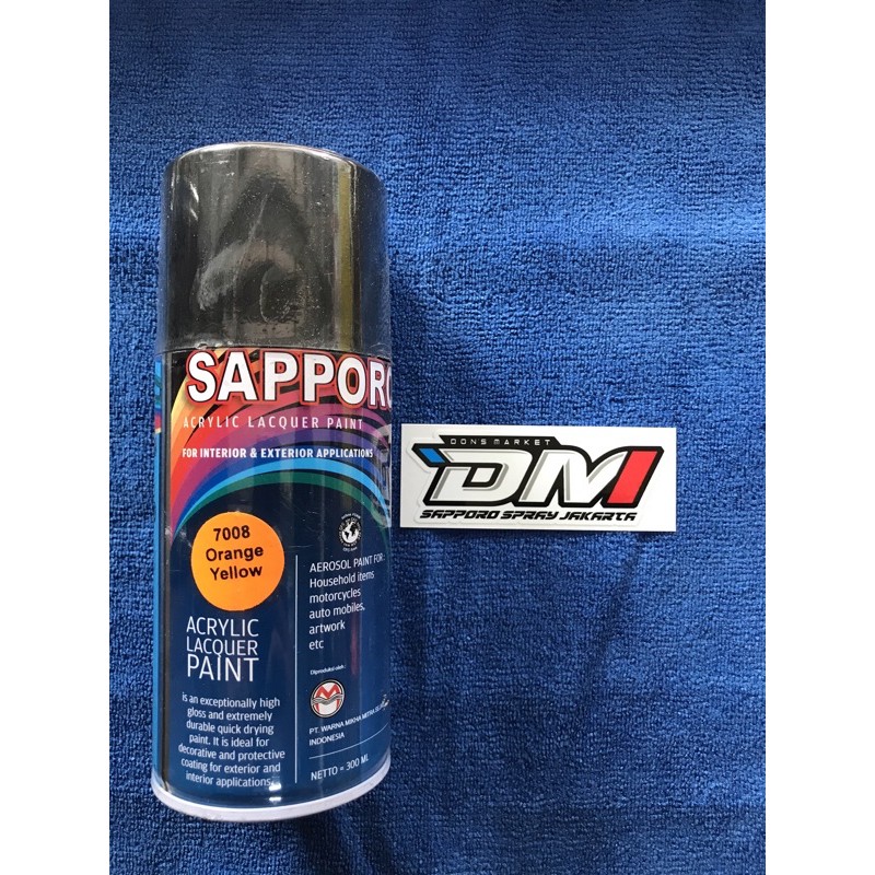 SAPPORO SPRAY ORANGE YELLOW SCOTCHLIGHT 7008 300 ML