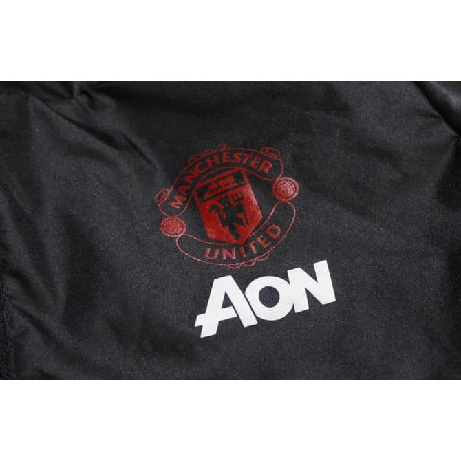 Z4B5 Jaket Waterproof Manchester United Manutd / Jaket Manchester United 804A