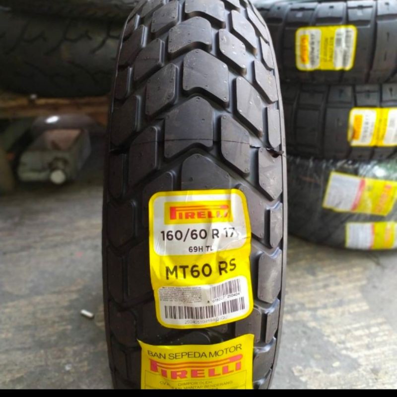 Jual Pirelli Mt 60 Rs 160 60 17 Not Batlax Michelin Dunlop Metzeler Shinko Indonesia Shopee Indonesia