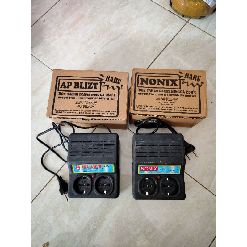 AUTO START INVERATOR  SOFT STARTING Anti Listrik Jeglek 2000W 2 Lubang Penghemat Listrik