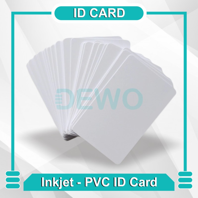 

Bahan Material Kertas PVC ID Card Inkjet Polos Ukuran 8,6cm x 5,6cm Tebal 0,76mm