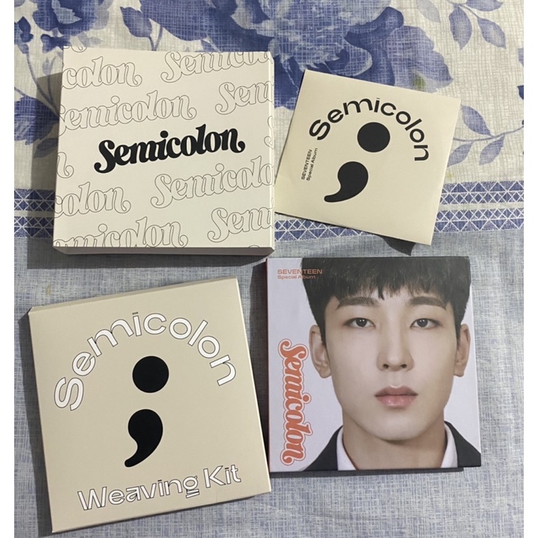 WONWOO SEMICOLON ALBUM SEVENTEEN