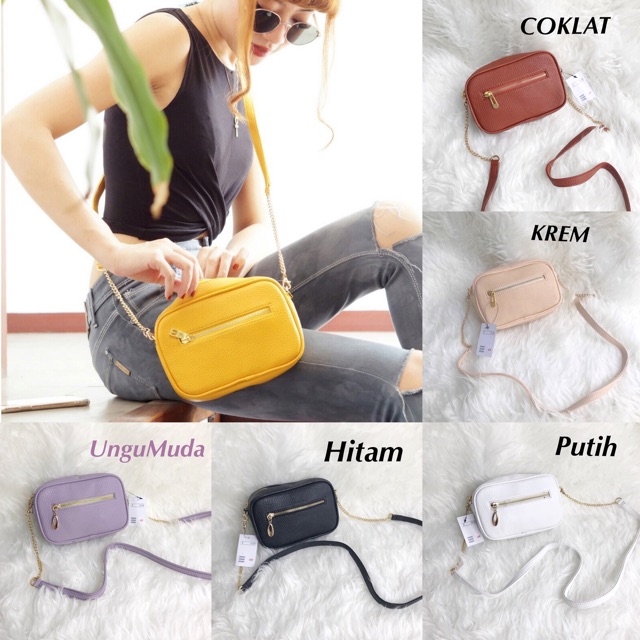 HnM Sling Mini Tas Batam Import h&amp;m Tas Selempang