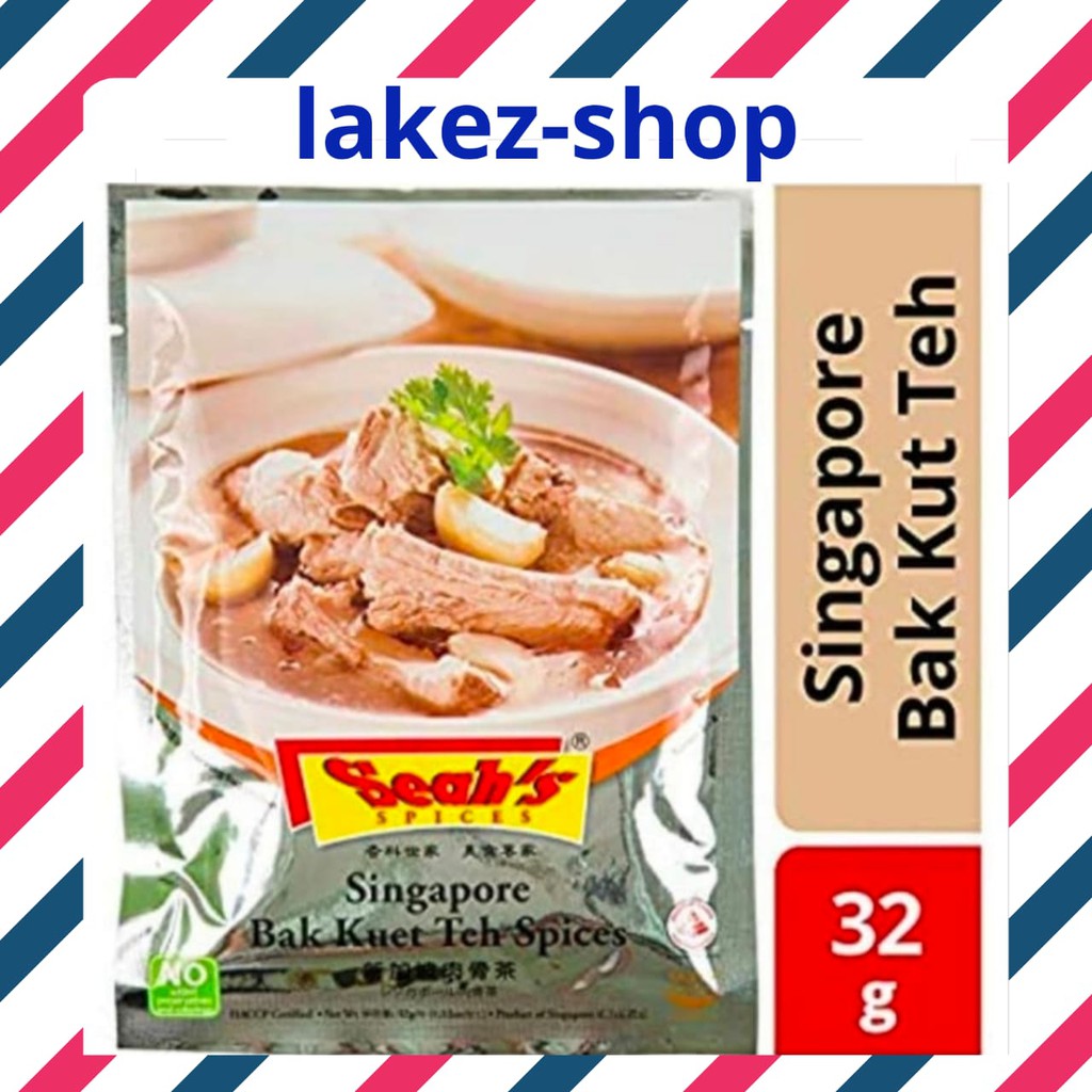 

Seah's Singapore Bak Kuet Teh Spices - 32 gr - Bumbu Bak Kut Teh
