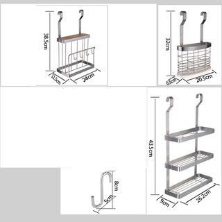 Micoe Rak  Dapur  Hiasan Dinding  Rak  Penyimpanan Stainless  