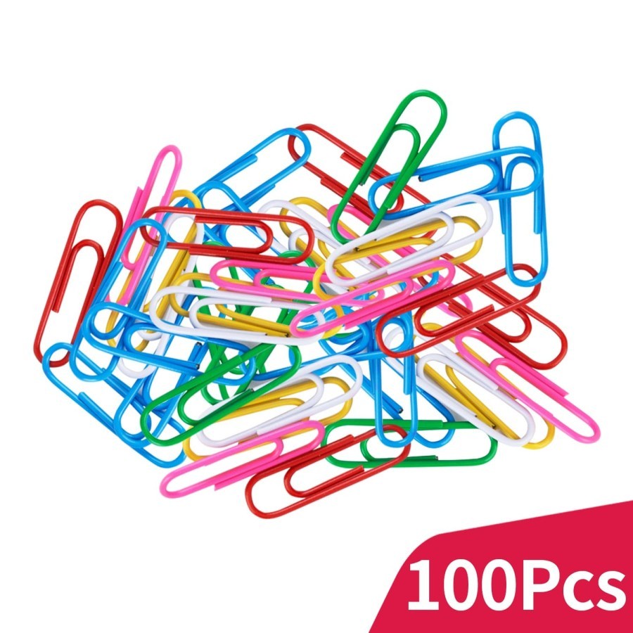 Klip Kertas (Paper Clips) 29 mm | 1 Box 100 pcs - Deli E0024