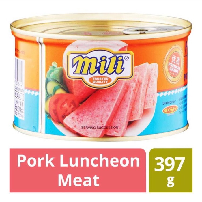 

5ds45ss Mili Pork Luncheon Meat Canned Meat 397Gram Xa20X1