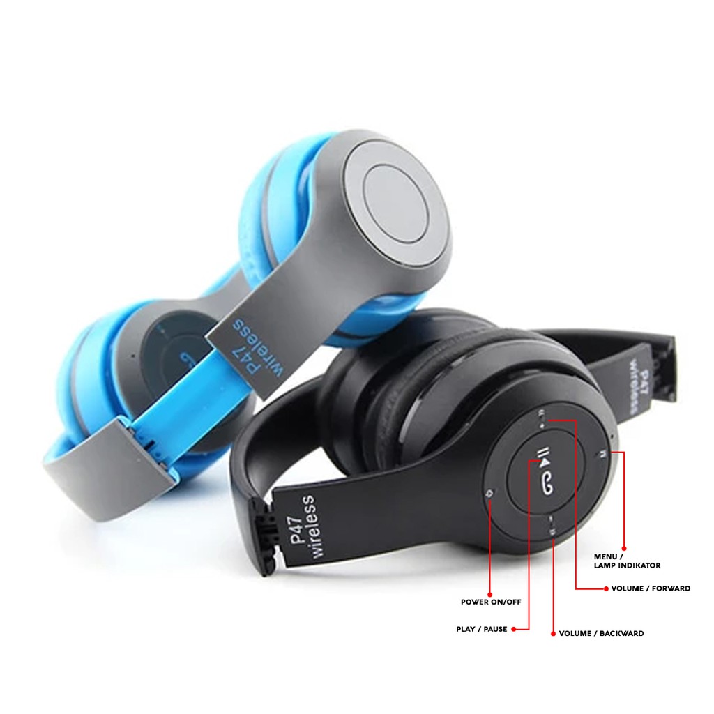 HEADSET BLUETOOTH MIC HEADPHONE BLUETOOTH