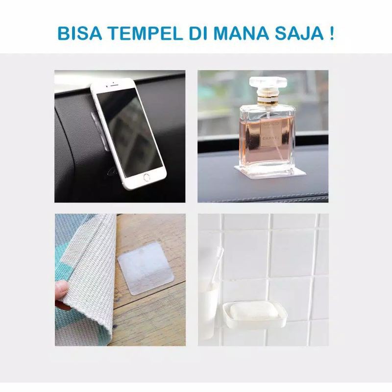 Double Tape Papan Two Sides Isolasi Double Tape Transparan Bening Doble Tip Papan