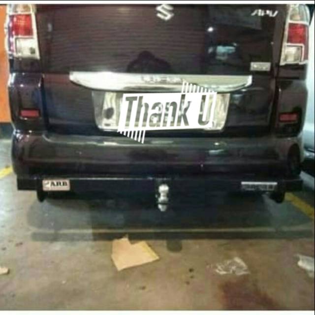 Towing bar towing derek tanduk pengaman bumper belakang Suzuki APV