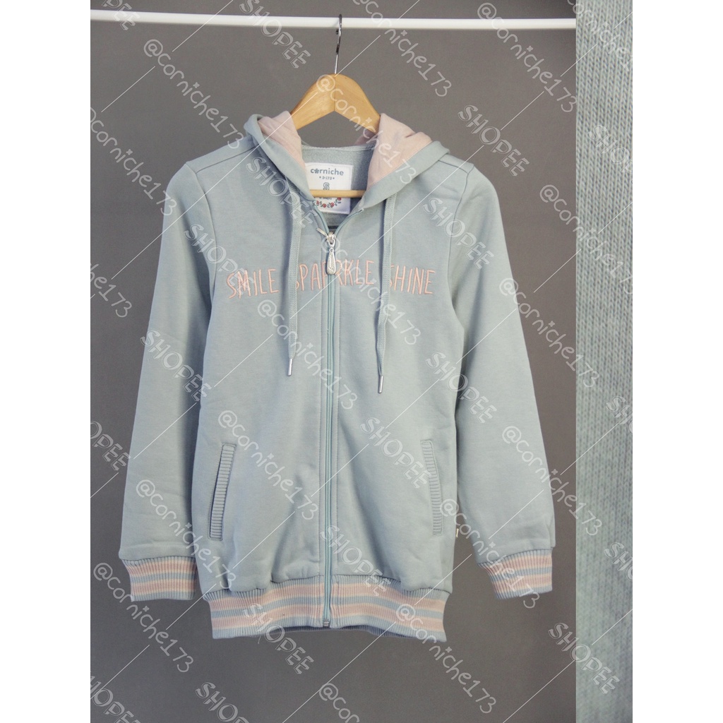 Corniche Smiley Jacket Mint - TW231275