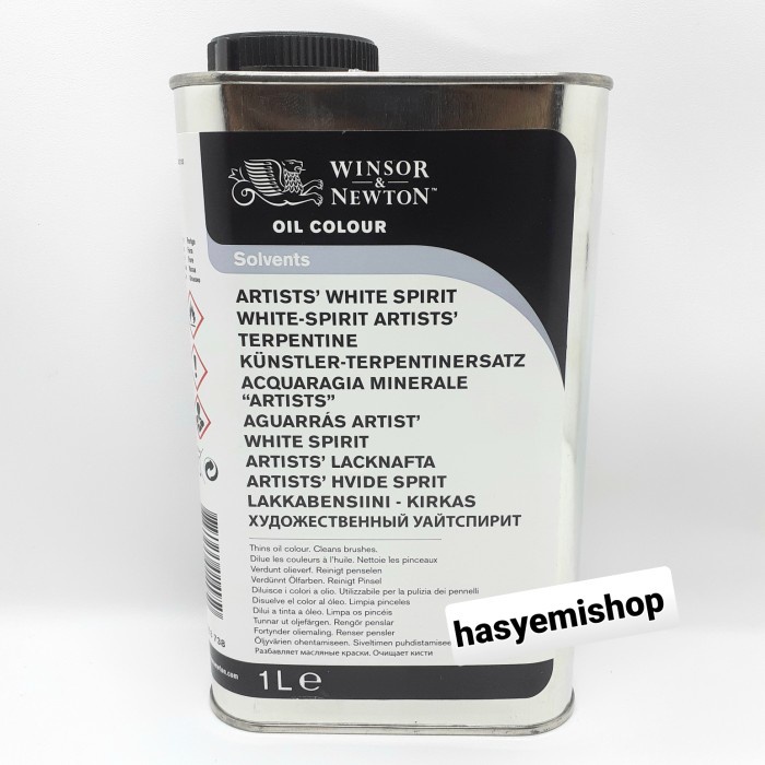 

(TERLARIS) Artists' White Spirit 1 Litre Winsor & Newton