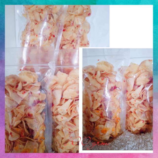 

Kropik singkong balado dan original