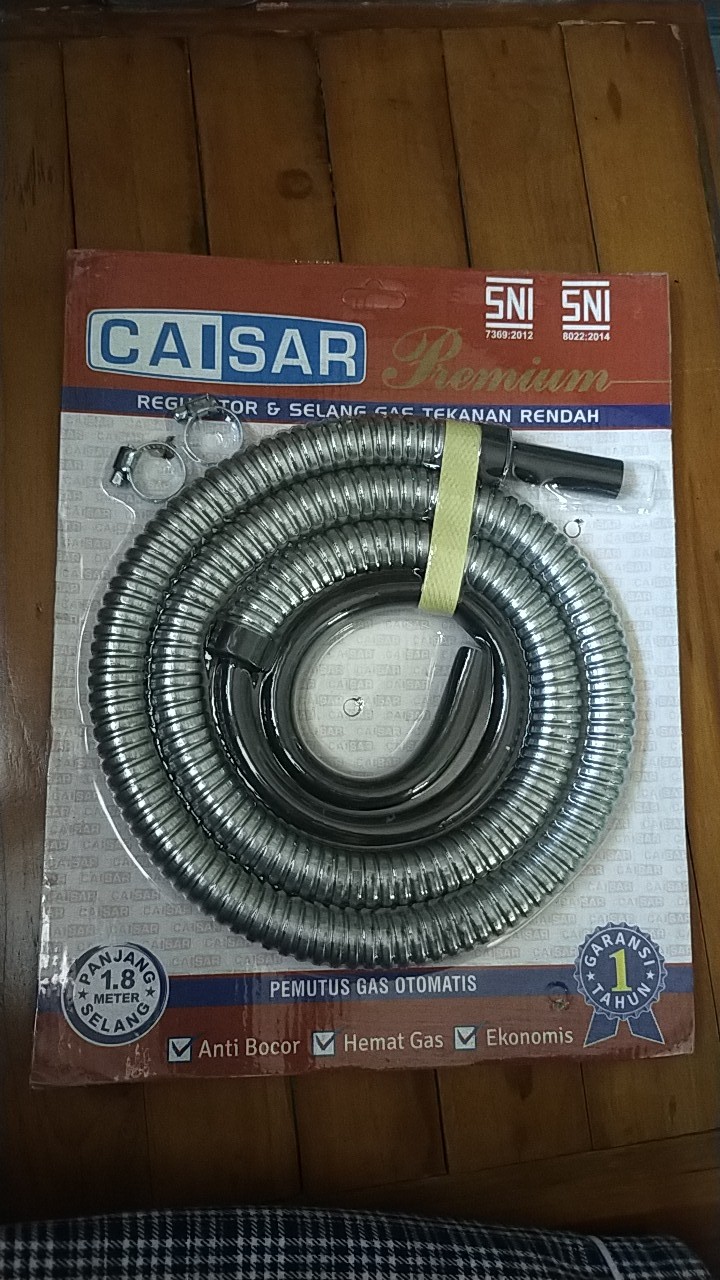 Selang Gas Spiral Caisar 1.8 Meter Ori