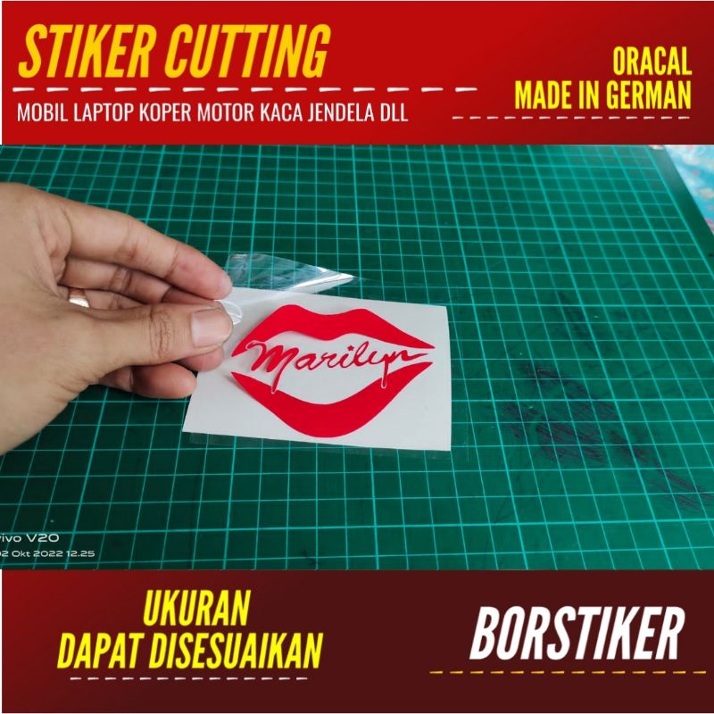 

STIKER BIBIR MARYLIN MONROE STICKER CUTTING ANIME LOGO DLL