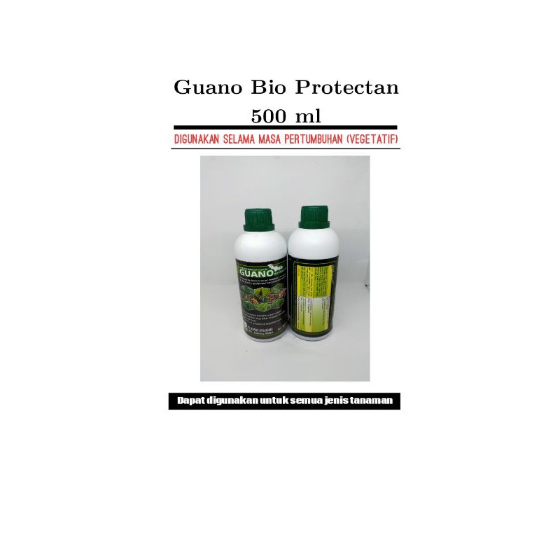 Pupuk Organik Cair  Kotoran Kelelawar Guano Bio Protectan - 500 ml