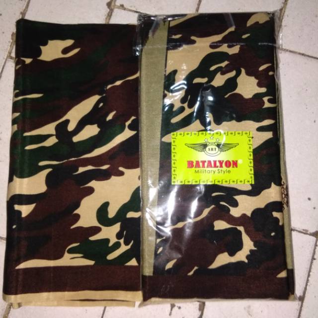 Sarung loreng Banser dewasa