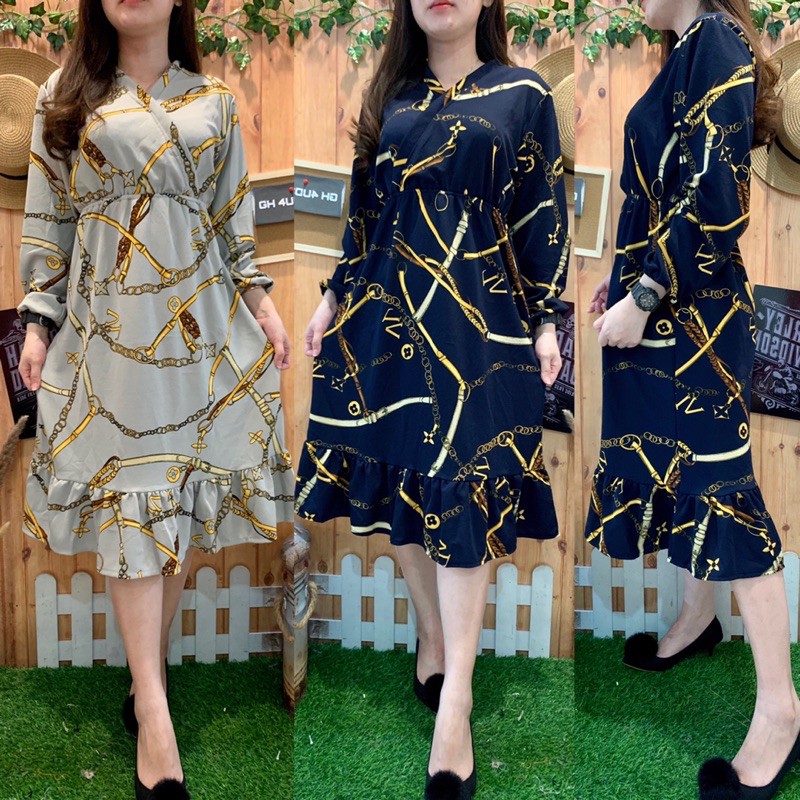 DRESS GOLDLV DOLLY BUSUI FRIENDLY 337-54