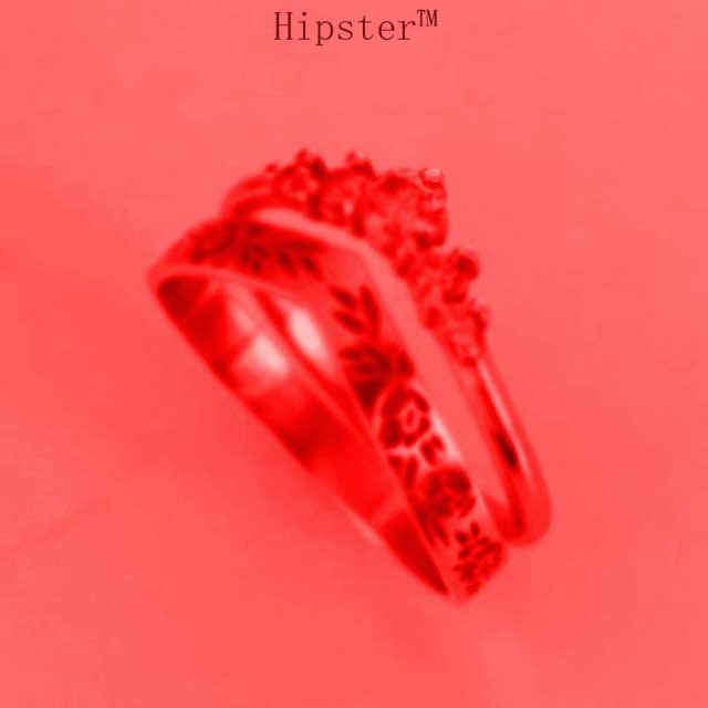 Hot Sale Retro Fashion Elegance Flower Romantic Ring
