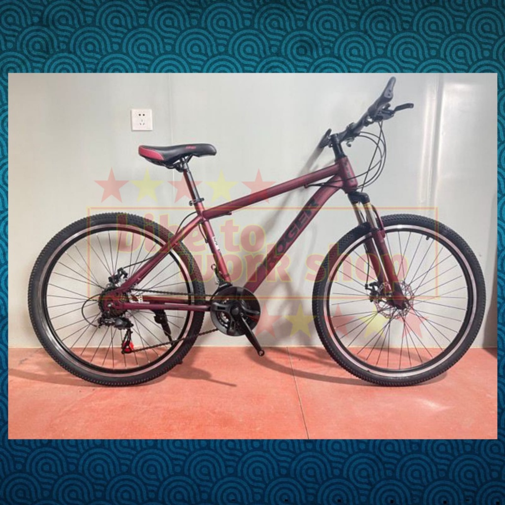 SEPEDA GUNUNG MTB BNB ROGER 26 INCH 21 SPEED GRAB GOJEK INSTAN