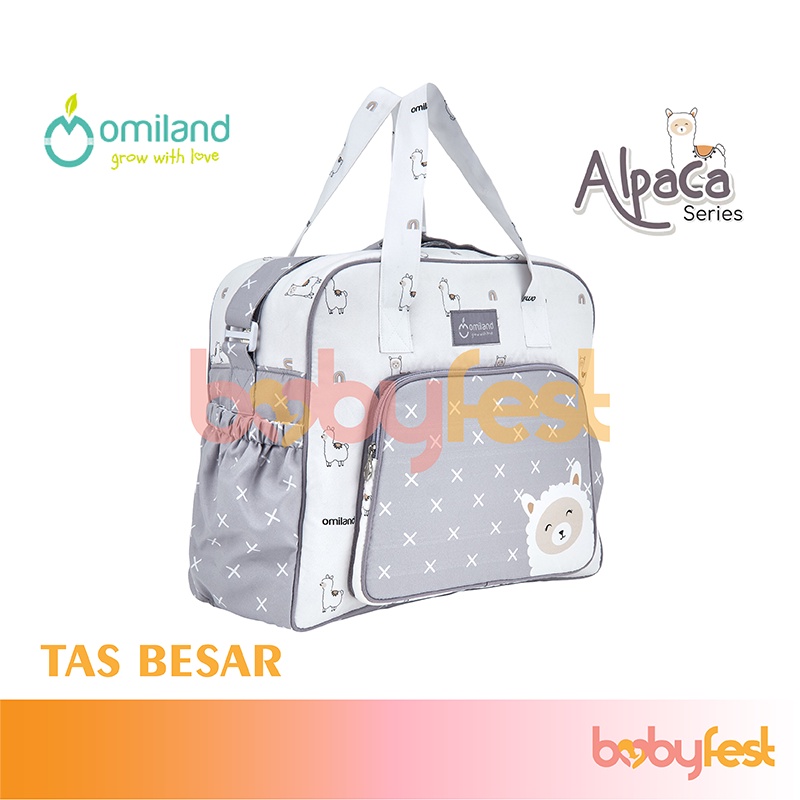 Omiland Tas Bayi Besar Alpaca Series OB27201-4