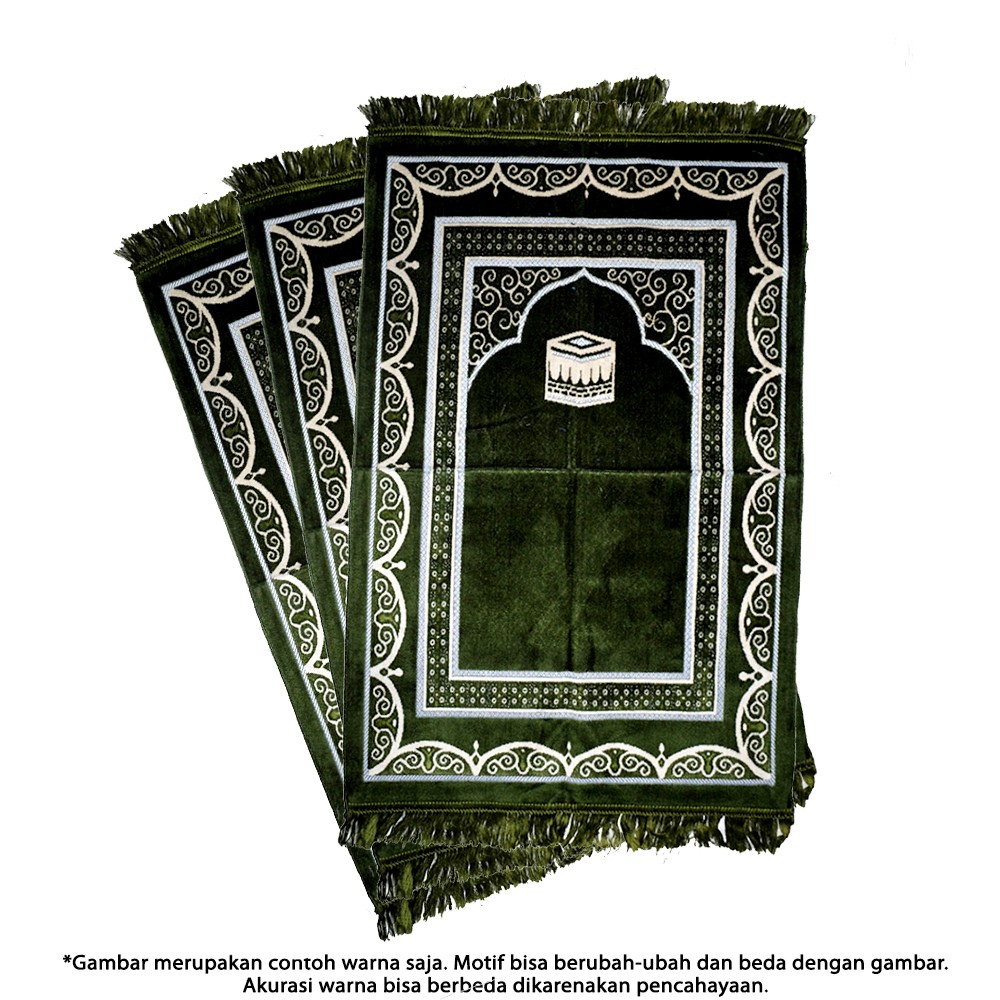 Sajadah Bulu Turkey GKSG Besar Oleh Oleh Haji 105 x 65cm SJ-GKS