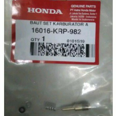 baut baud setelan angin karburator beat vario