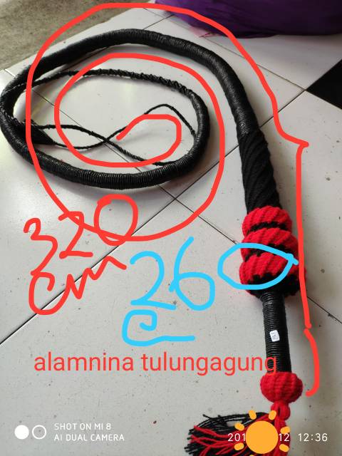 Cambuk pecut cemeti jederan BOPO pawang