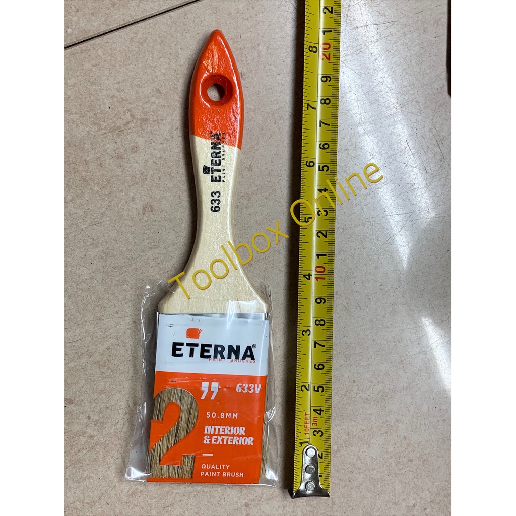 

Kuas Cat ETERNA 633 Tebal Gagang Pernish 2 inch (ASLI)