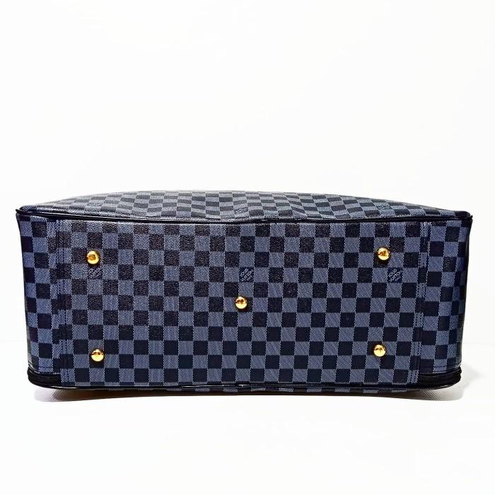 Travel Bag Travel Bag Premium Tas Koper Wanita Lv Kotak Hitam Jumbo