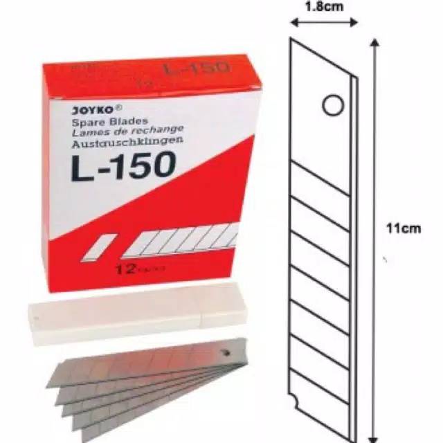 

Isi Cutter Besar Joyko L-150