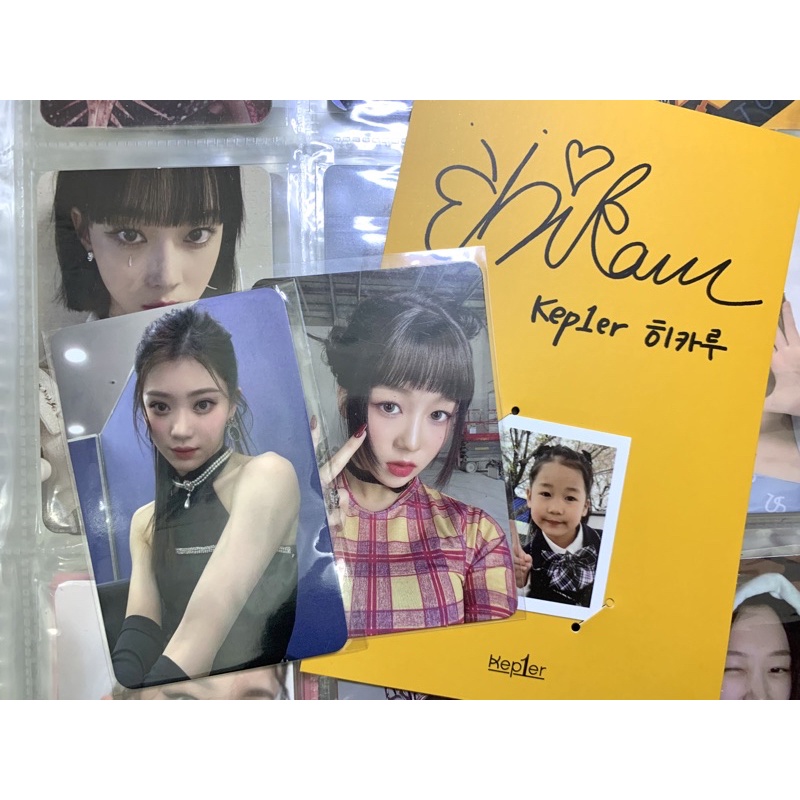 benefit kep1er mukor music korea xiaoting pc photocard baby card hikaru