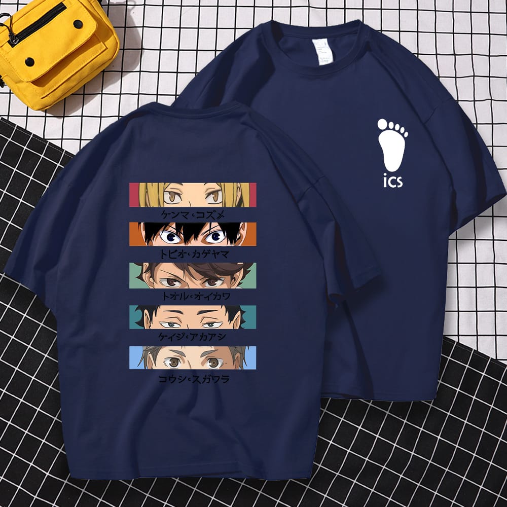 t-shirt unisex size ML,XL kaos distro baju terlaris baju bandung lengan pendek ICS-animos