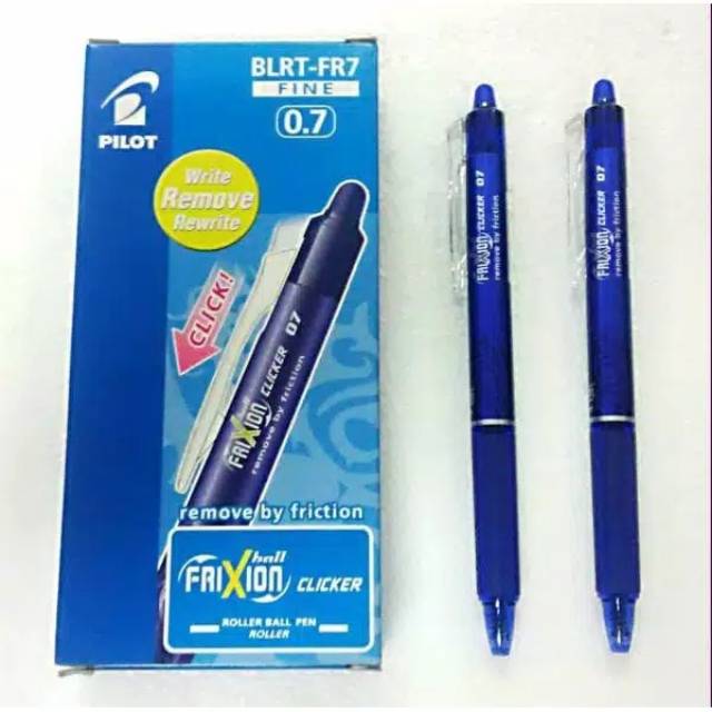 

Pulpen Frixion Pilot 0.7 Tinta Biru
