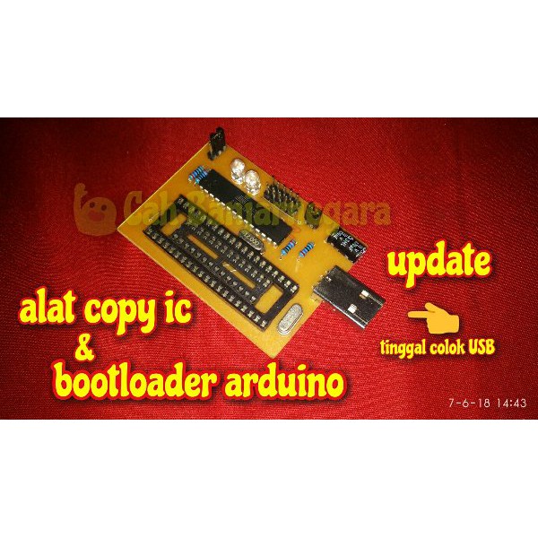 USBASP alat copy ic microkontroller
