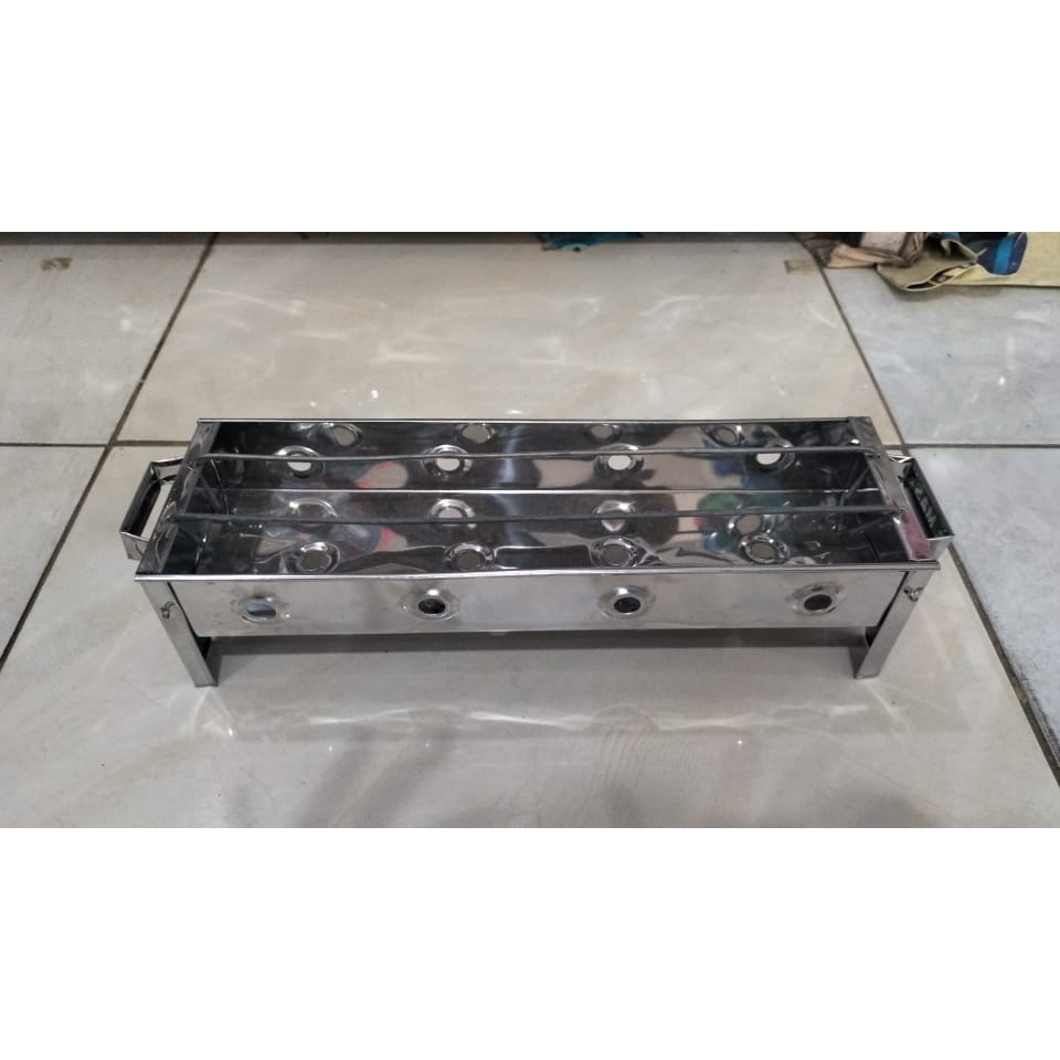 BAKARAN SATE PANGGANGAN ARANG STAINLESS STEEL