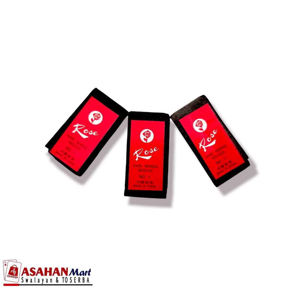 Jarum Jahit Tangan Merk Rose Jarum Jahit Lubang Besar