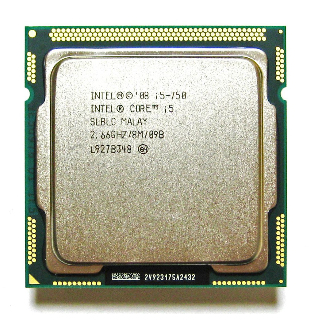 Processor Intel Core i5 750 i5-750 2.66 GHZ LGA 1156 LGA1156 Prosesor