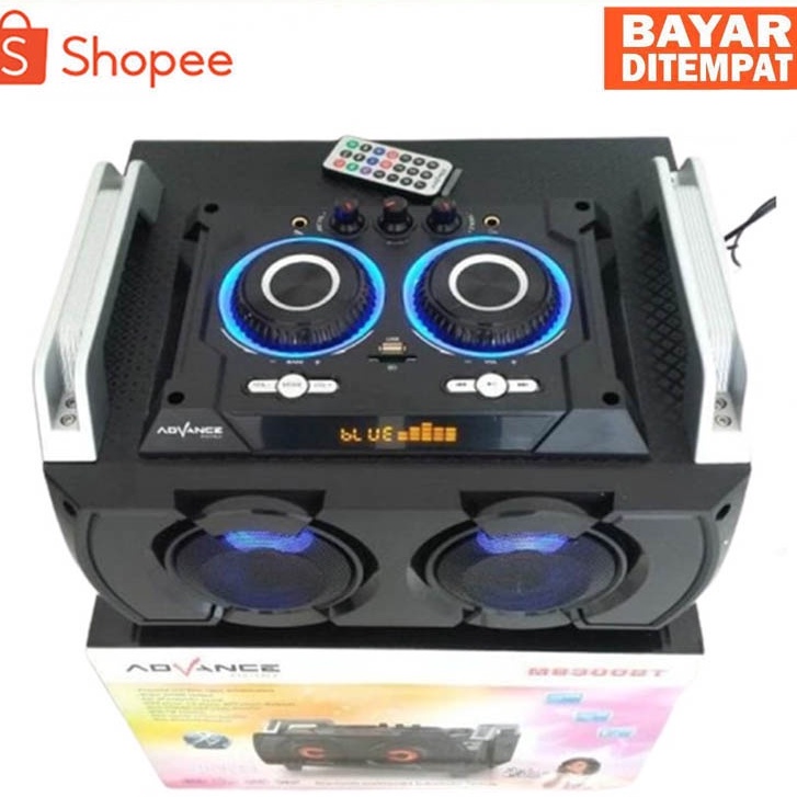 Speaker Bluetooth Advance M8300BT Hi Fi Speaker Karaoke original termurah