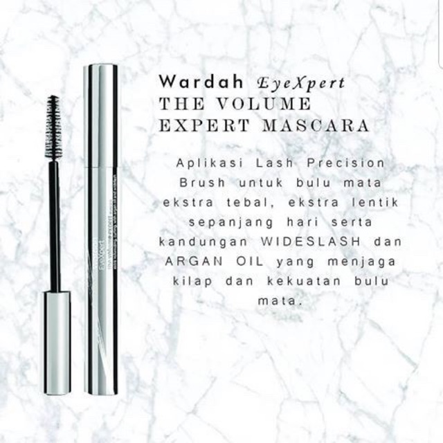 `ღ´ PHINKL `ღ´ ᘺᗩᖇᕲᗩᕼ Wardah mascara xpert volume maskara super tebal memanjangkan buku mata