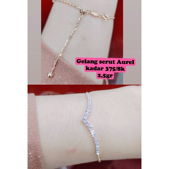 gelang serut Aurel 375