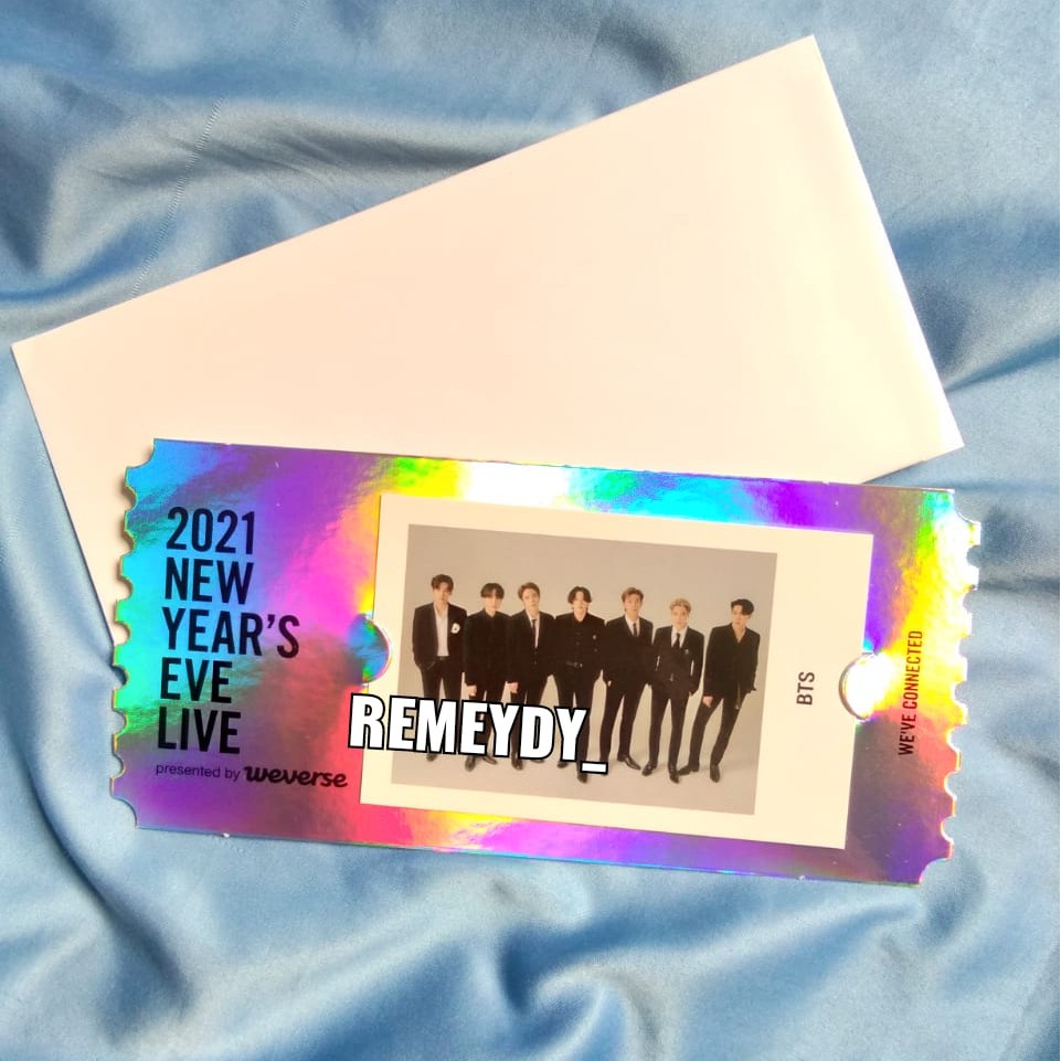 [READY STOCK] NYEL SPECIAL TICKET BTS NYEL TIKET BTS