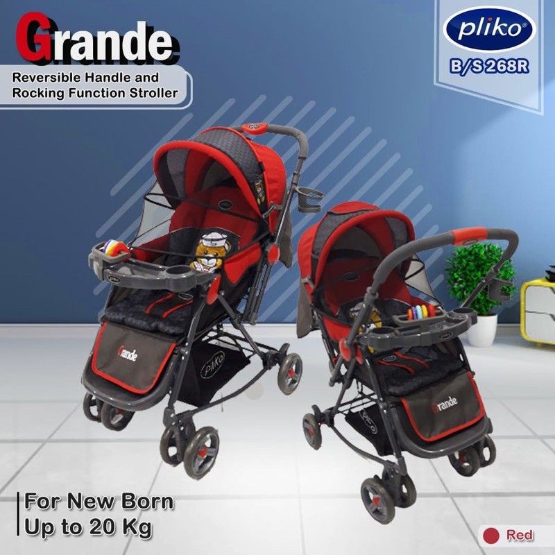Stroller Pliko Grande 268 Stroller Bayi Pliko