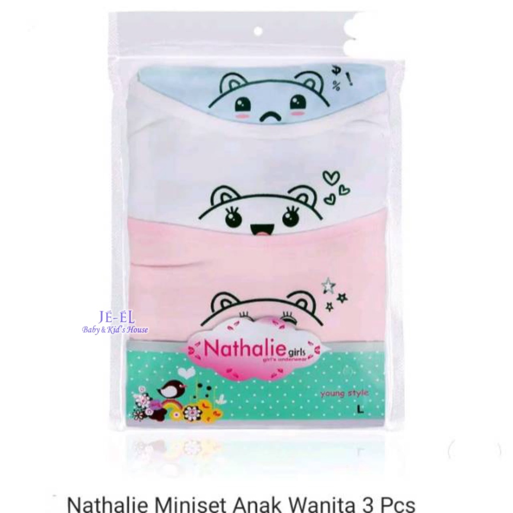 Nathalie Miniset Anak Wanita 3 Pcs NKM 3190