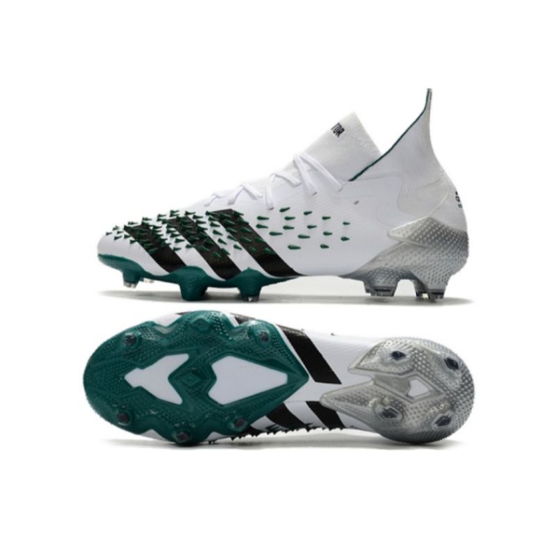 SEPATU BOLA ADIDAS PREDATOR MUTATOR 20 / BOLA ADIDAS PREDATOR MUTATOR FREAK PREMIUM IMPORT-Freak High Putih Ijo