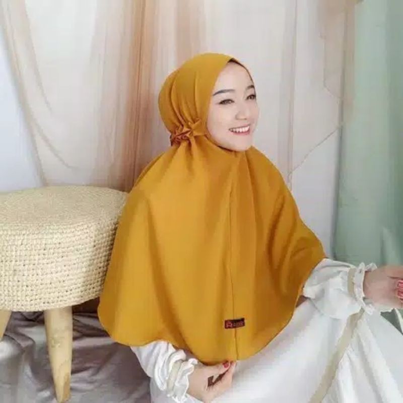 Hijab Instan Bergo Aulia Kriwil diamond Bergo Maryam kriwil