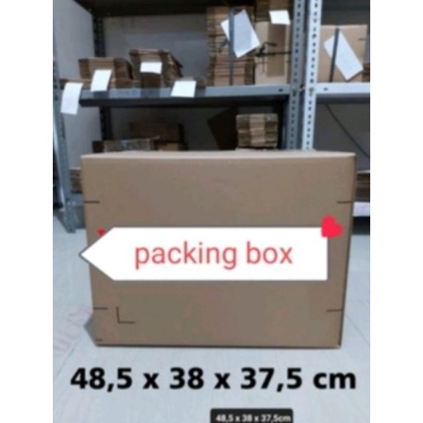 

dus UK.48x38x37,5cm.dus packing buat pindahan x19